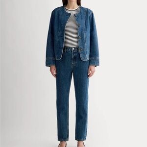 NWT Everlane The 90s Cheeky Jean 29 Deep Atlantic